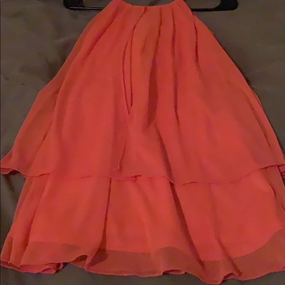 Coral formal dress - Picture 2 of 4